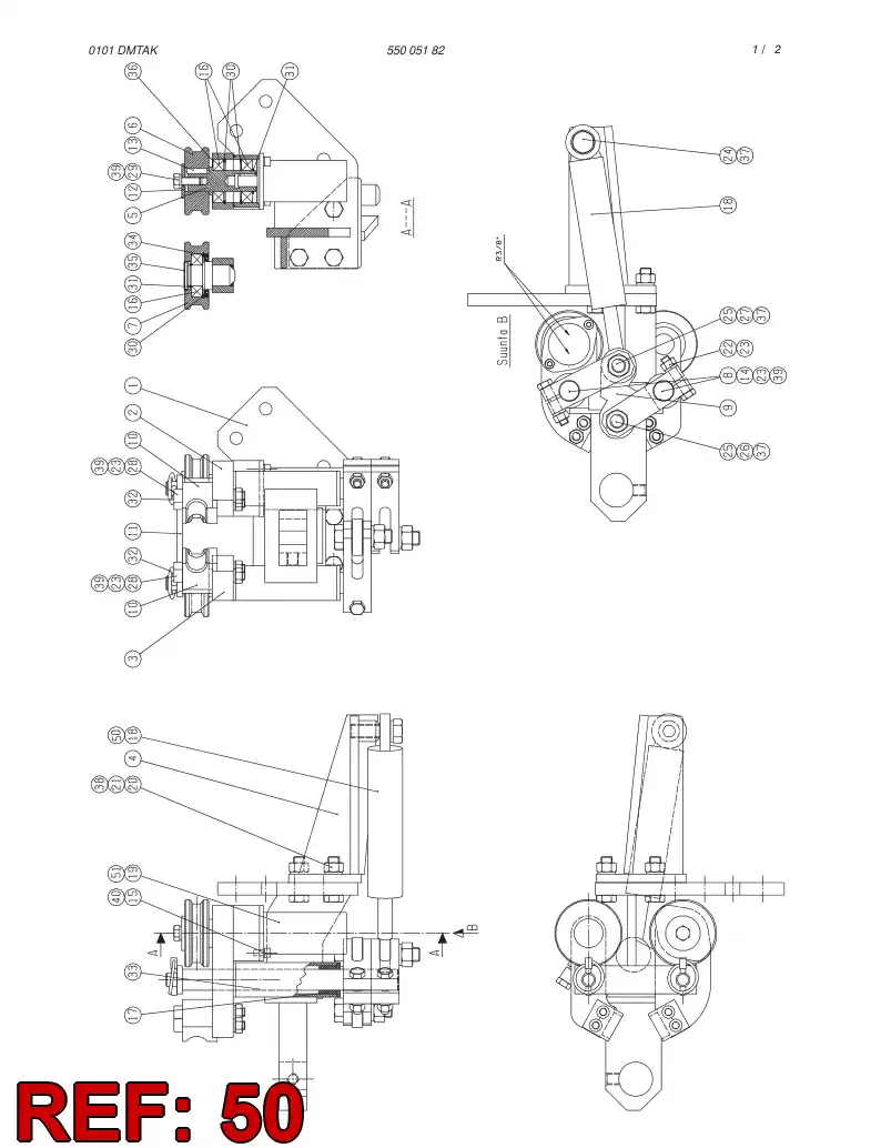 87139329 871 393 29 SEAL KIT - Sandvik Technical Drawing