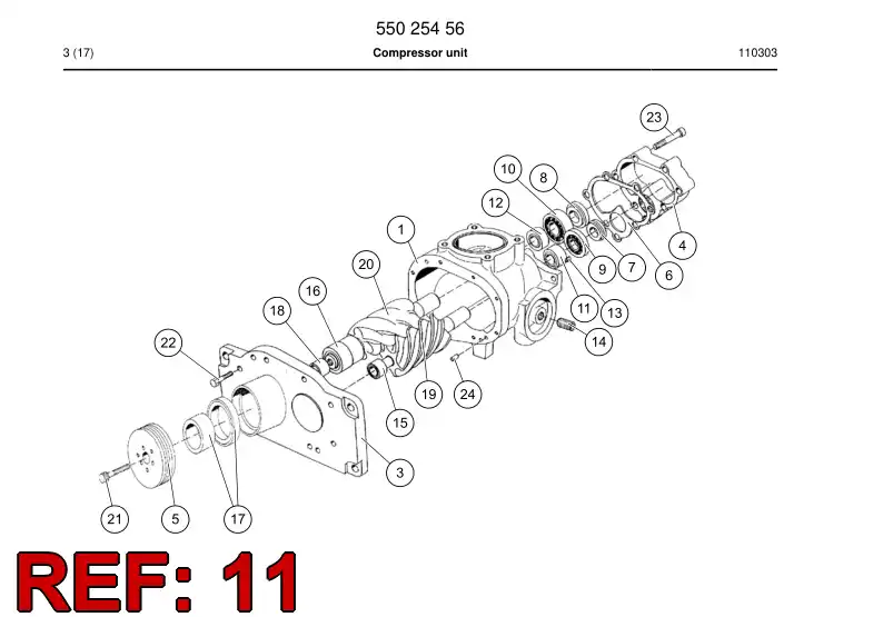 87155199 871 551 99 NEEDLE ROLLER BEARING - Sandvik Technical Drawing