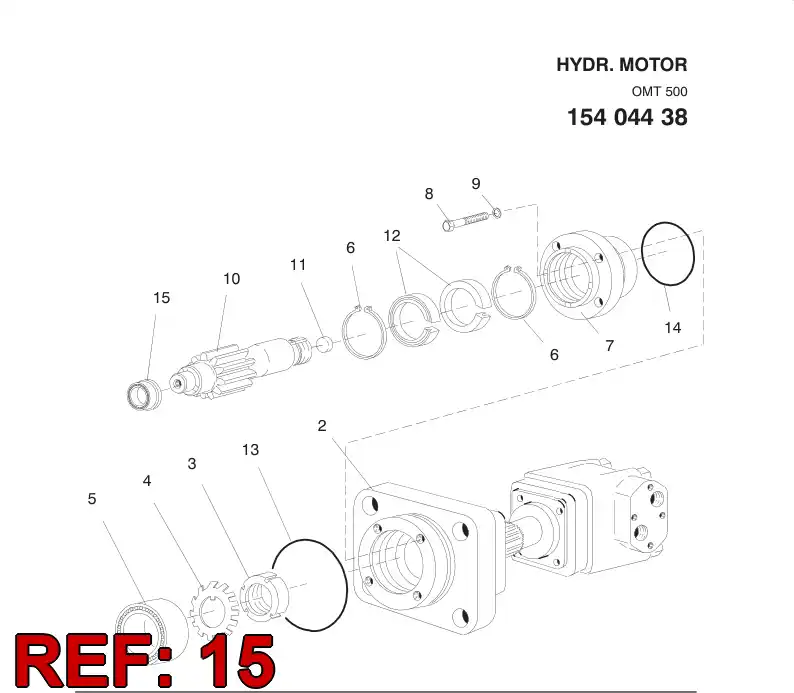 87166799 871 667 99 CYLINDRICAL ROLLER BEARING - Sandvik Technical Drawing