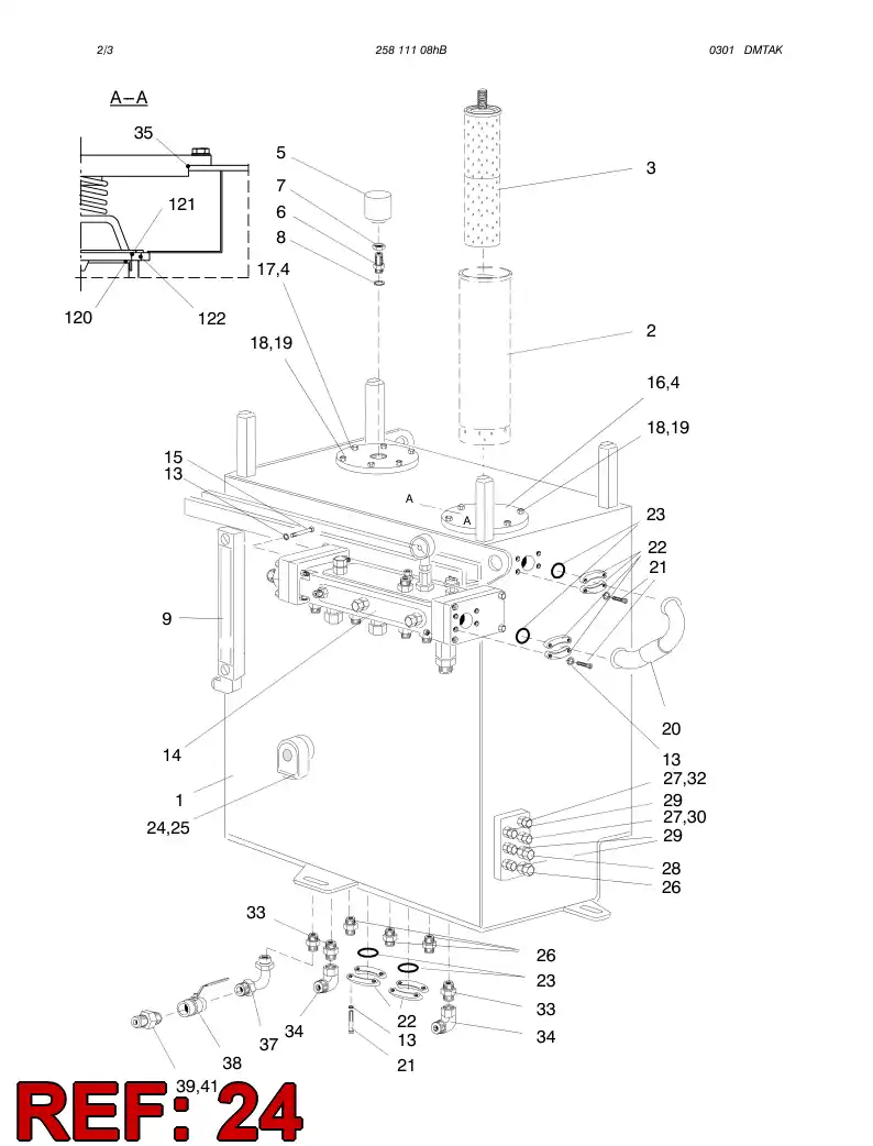 87176979 871 769 79 PLUG - Sandvik Technical Drawing