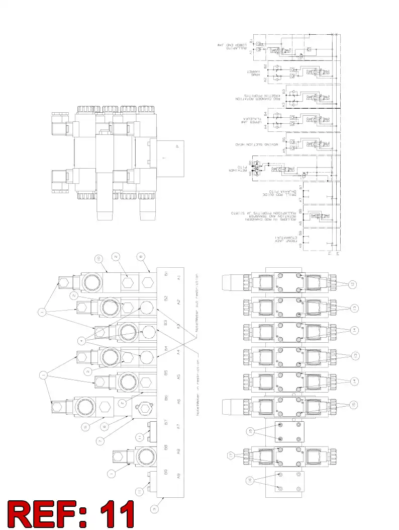 87178999 871 789 99 Plate, Cover - Sandvik Technical Drawing
