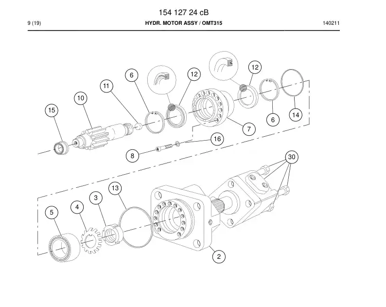 87180669b 871 806 69b BEARING, ESFRICO, RODILLOS - Sandvik Technical Drawing