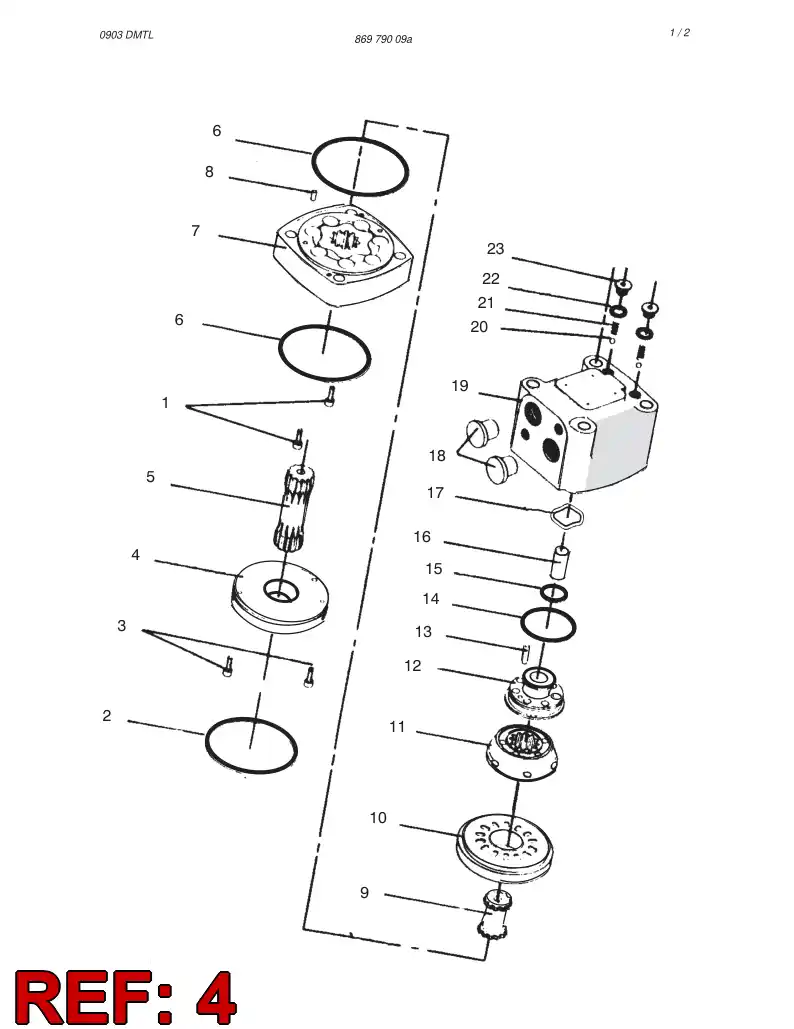 87255489 872 554 89 PLATE - Sandvik Technical Drawing