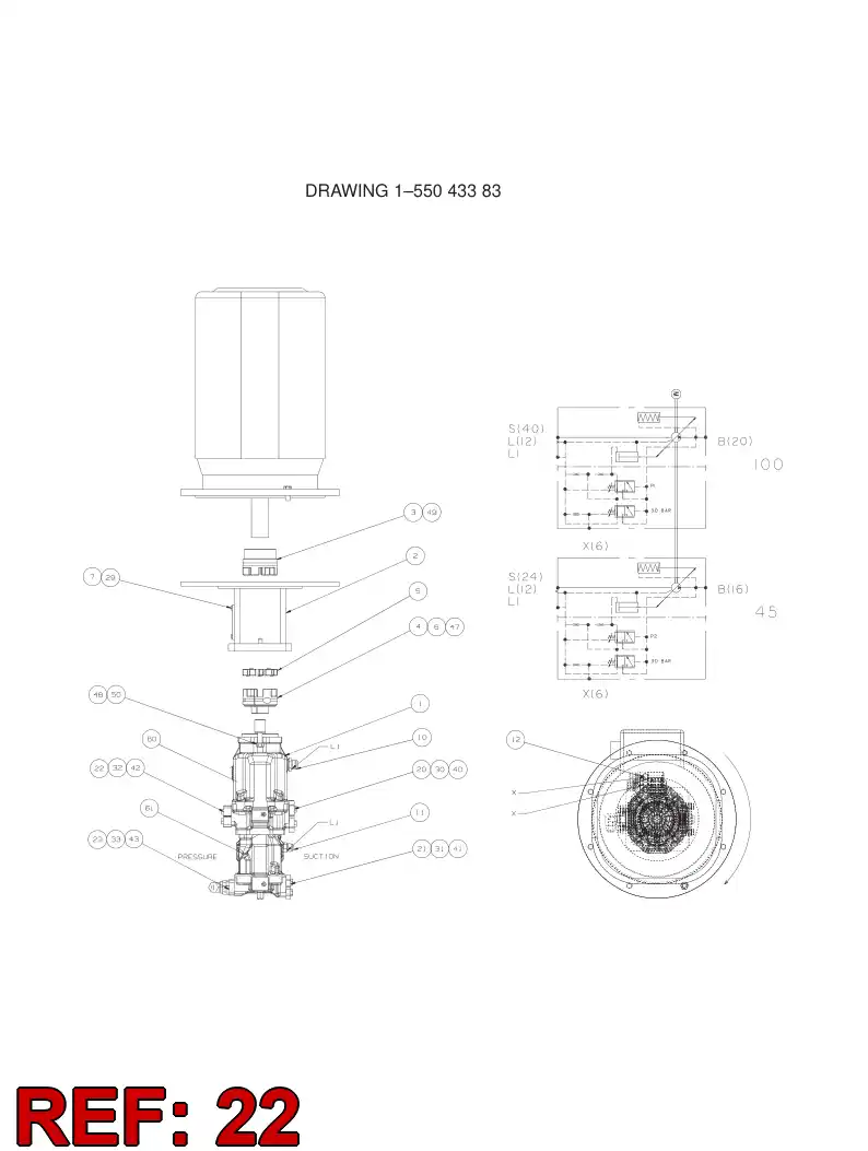 87266009 872 660 09 MOUNTING PIECE - Sandvik Technical Drawing