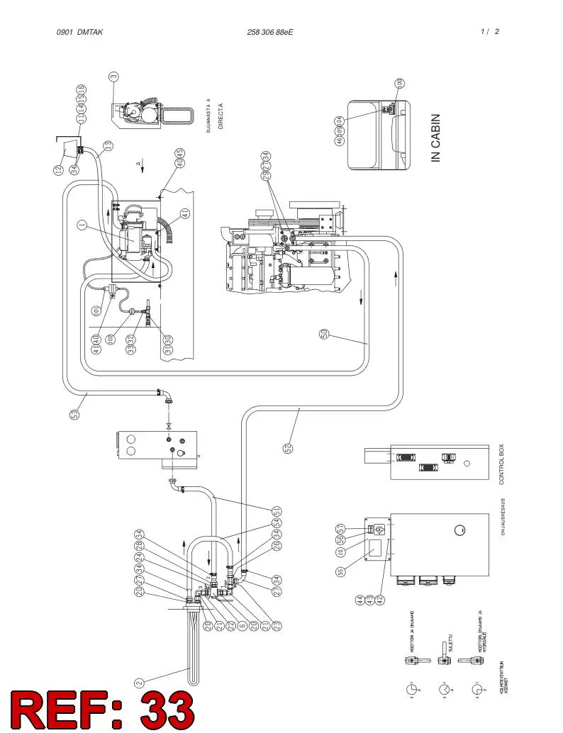 87267429 872 674 29 FITTING - Sandvik Technical Drawing