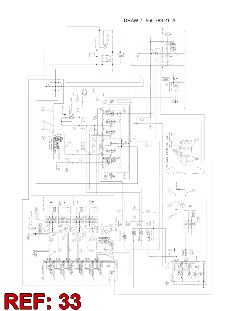 87335979 873 359 79 HYDR.HOSE ASSEMBLY - Sandvik Technical Drawing