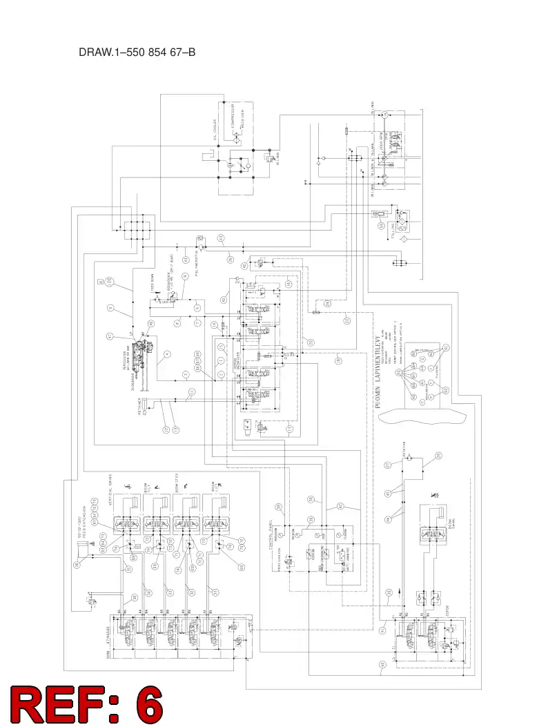 87336729 873 367 29 HYDR.HOSE ASSEMBLY - Sandvik Technical Drawing