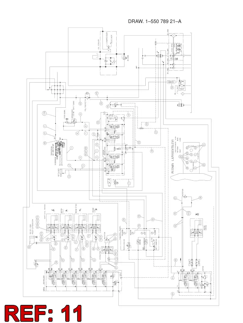 87337329 873 373 29 HYDR.HOSE ASSEMBLY - Sandvik Technical Drawing