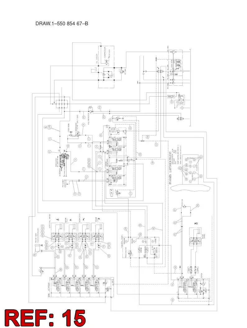 87349099 873 490 99 HYDR.HOSE ASSEMBLY - Sandvik Technical Drawing