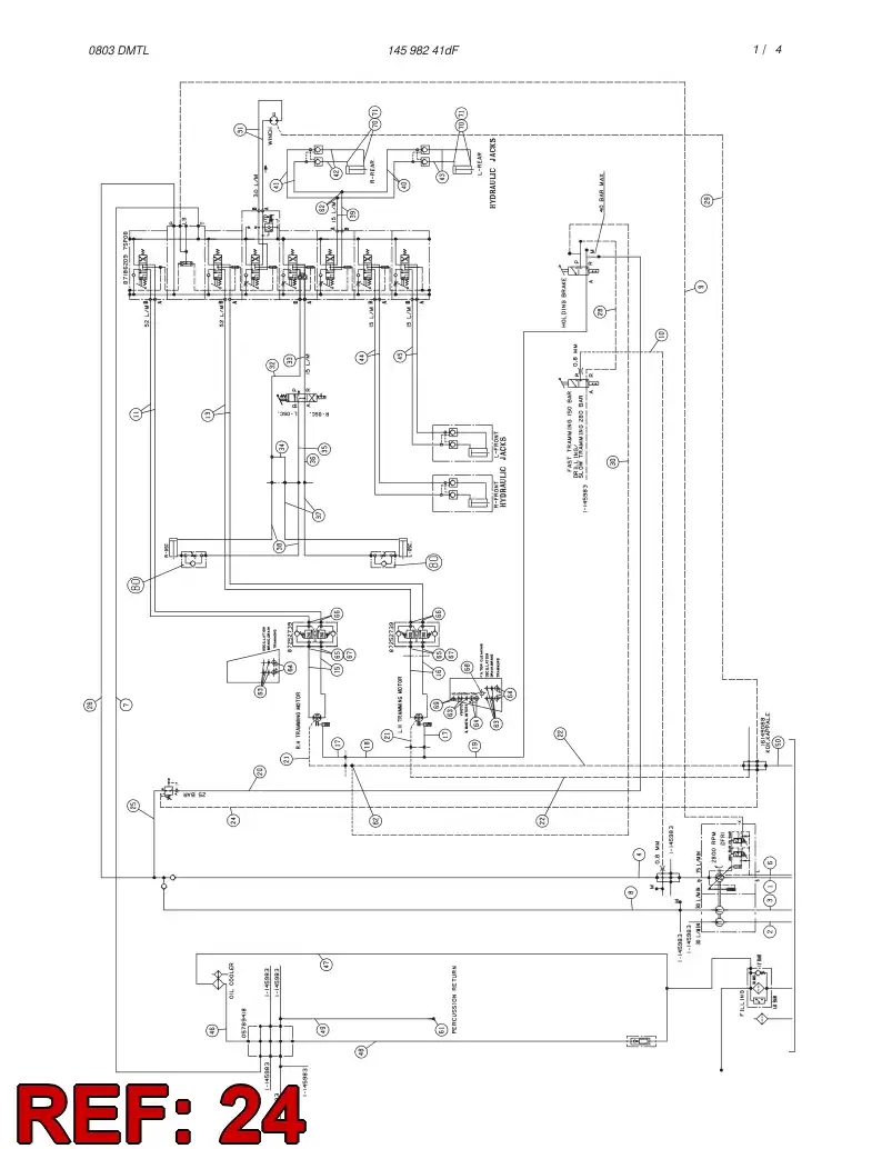 87350299 873 502 99 HYDR.HOSE ASSEMBLY - Sandvik Technical Drawing
