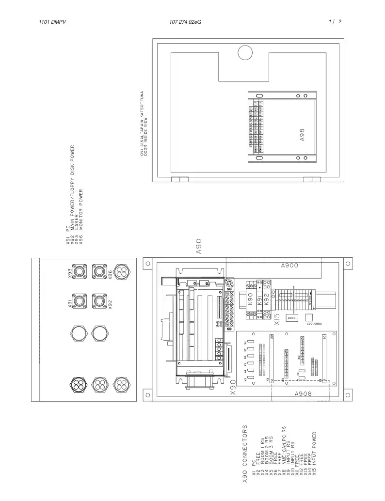 87449259 874 492 59 RELAY MODULI - Sandvik Technical Drawing