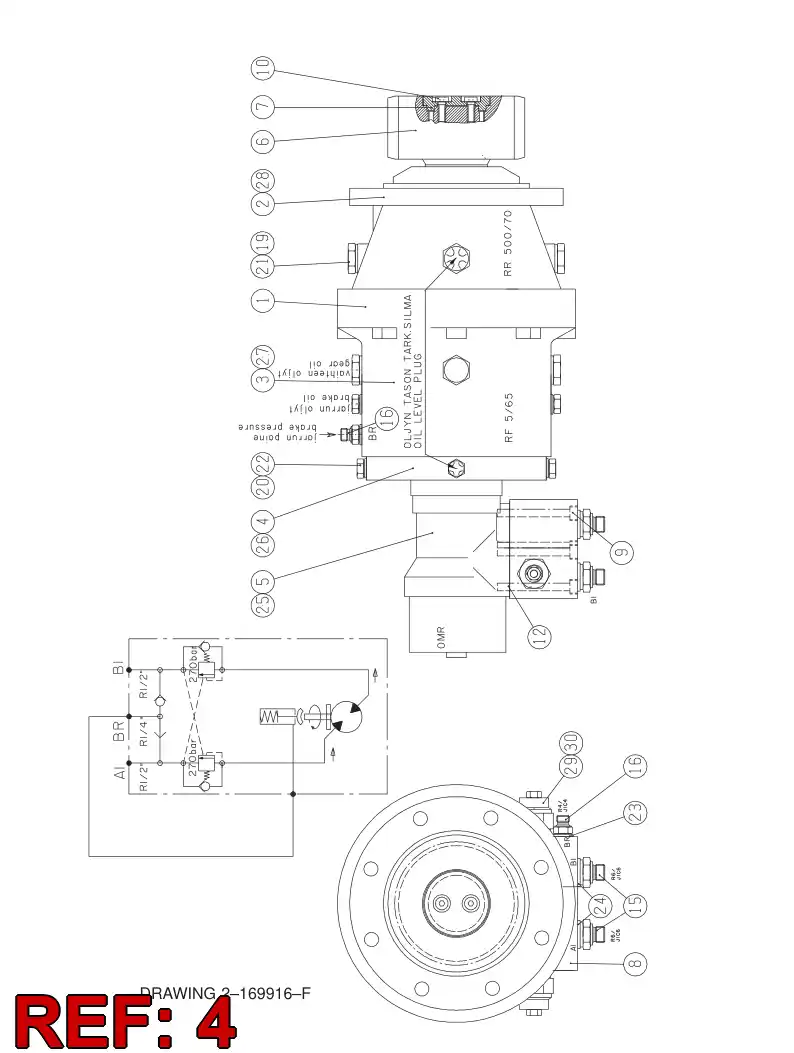 87455809 874 558 09 Assembly kit - Sandvik Technical Drawing