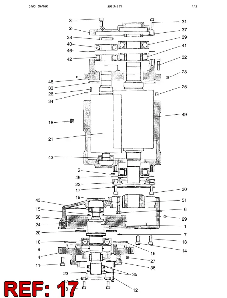 87465709 874 657 09 O-RING - Sandvik Technical Drawing