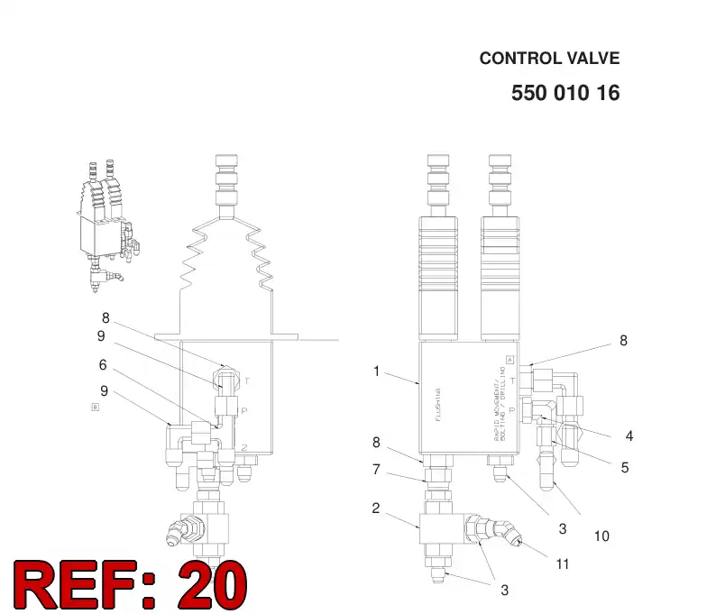 87482869 874 828 69 Cover, Rubber - Sandvik Technical Drawing