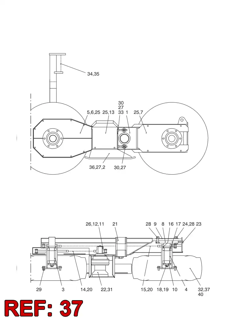 87489709 874 897 09 RIM - Sandvik Technical Drawing