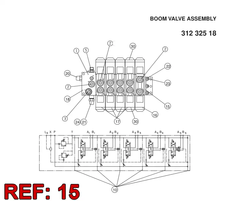 87909039 879 090 39 FLANGE - Sandvik Technical Drawing