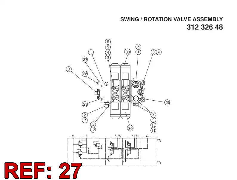 87909989 879 099 89 NUT - Sandvik Technical Drawing