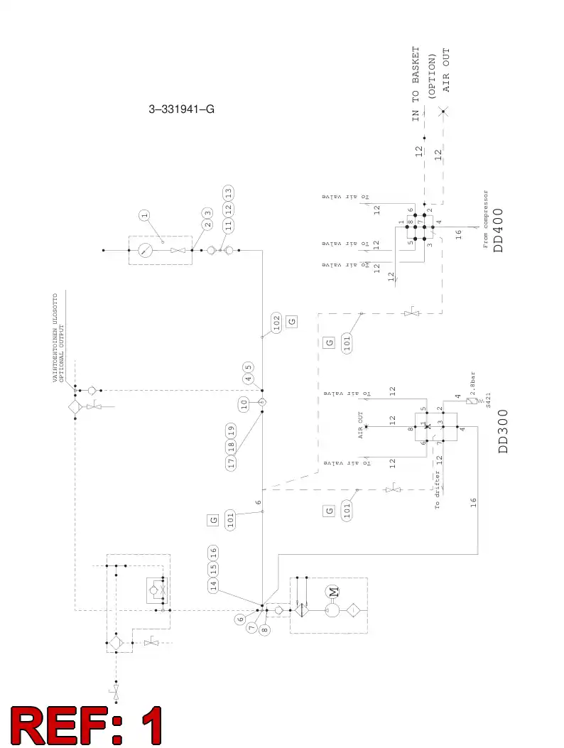87916579 879 165 79 FILLING DEVICE - Sandvik Technical Drawing