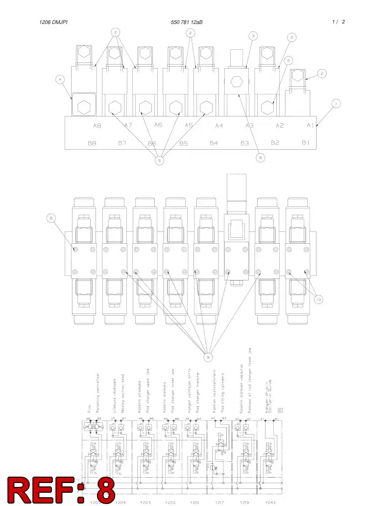 87918619 879 186 19 HEXAGON SOCKET HEAD SCREW - Sandvik Technical Drawing