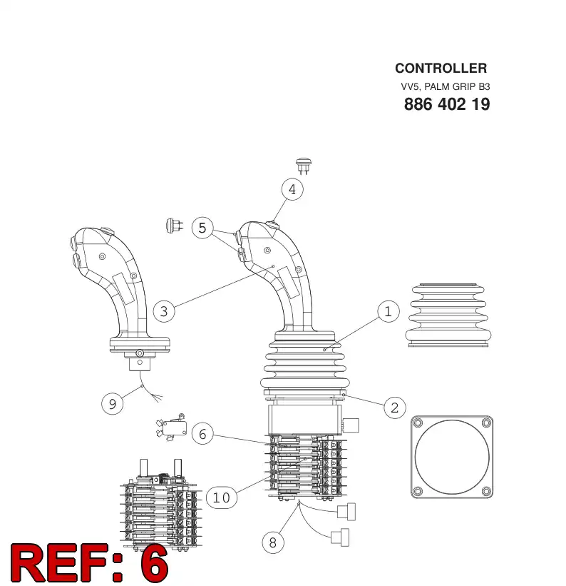 87945829 879 458 29 MICRO-SWITCH - Sandvik Technical Drawing