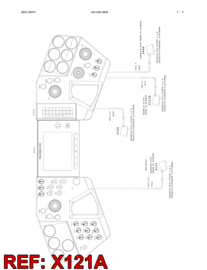 88036609 880 366 09 PLUG CONNECTOR - Sandvik Technical Drawing