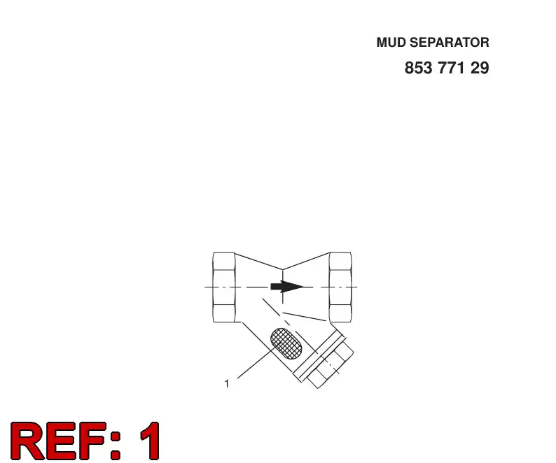 88068299 880 682 99 STRAINER - Sandvik Technical Drawing