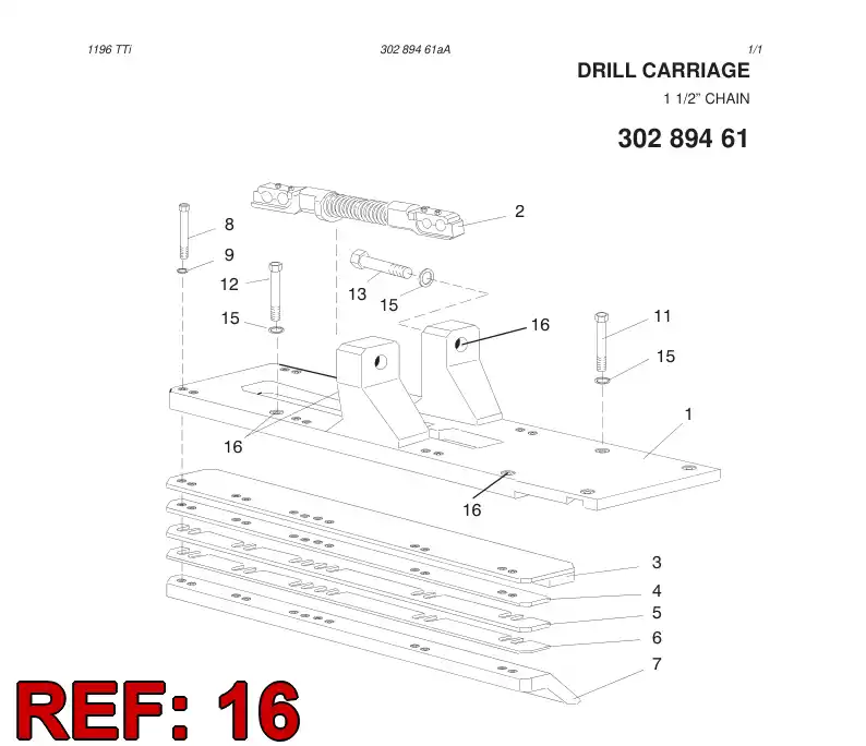 88073559 880 735 59 THREAD ELEMENT - Sandvik Technical Drawing