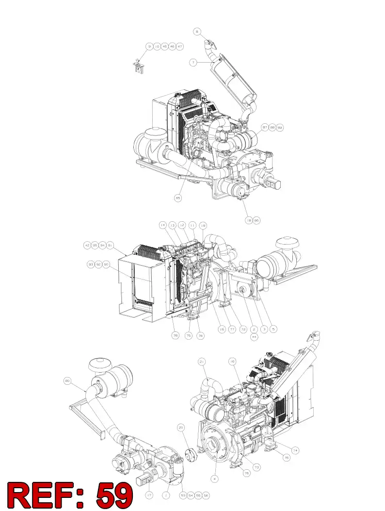 88083179 880 831 79 BANJO - Sandvik Technical Drawing