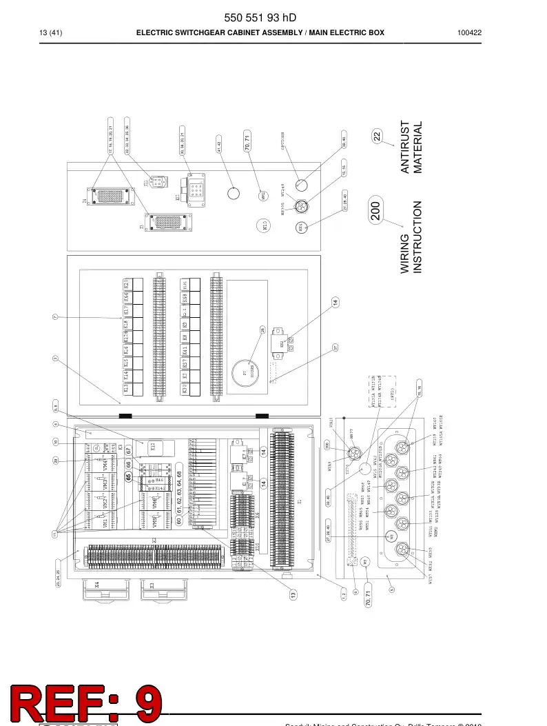 88083589a 880 835 89a Socket, Relay - Sandvik Technical Drawing