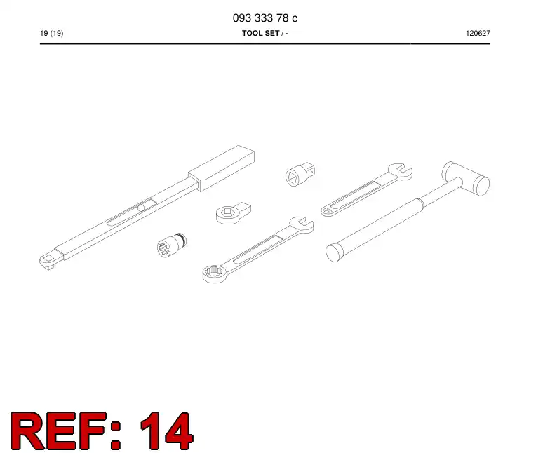 88097679a 880 976 79a VASO DE EXTREMO ABIERTO - Sandvik Technical Drawing
