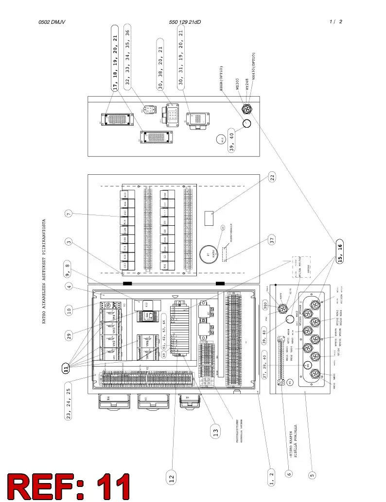 88099159 880 991 59 Module, Diode - Sandvik Technical Drawing
