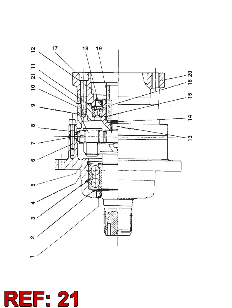 88107489 881 074 89 GASKET - Sandvik Technical Drawing