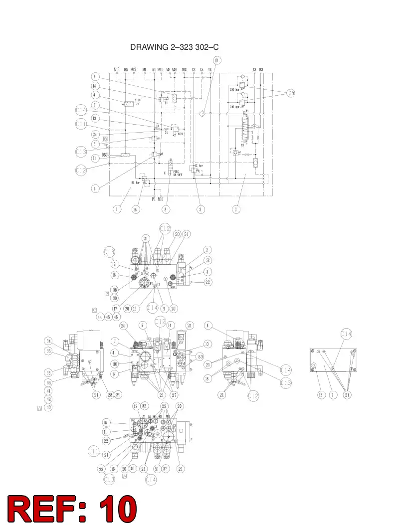 88111209 881 112 09 Element, Filter - Sandvik Technical Drawing