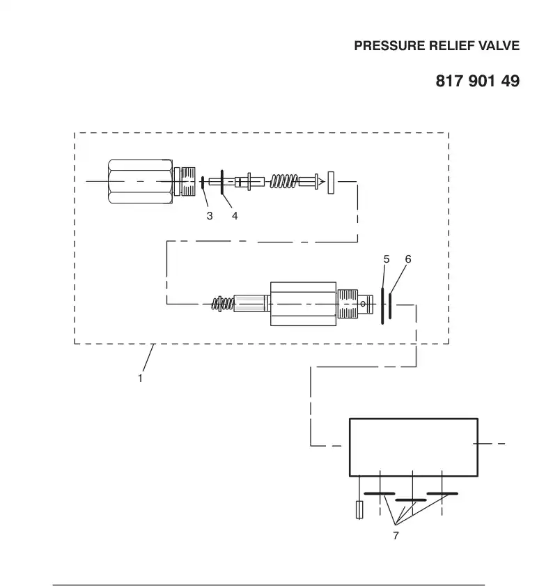 88112879 881 128 79 SEAL KIT - Sandvik Technical Drawing