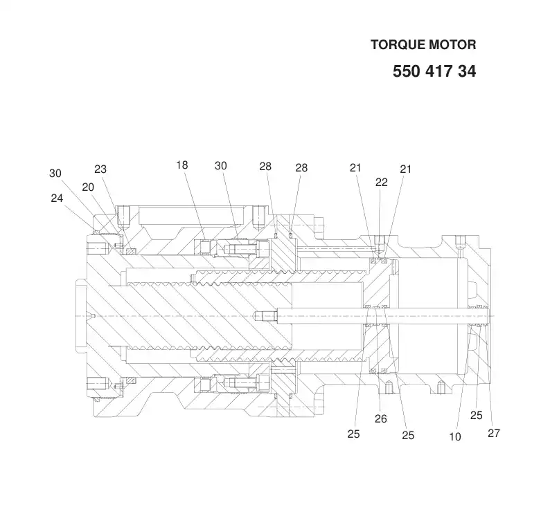 88124669 881 246 69 BEARING KIT - Sandvik Technical Drawing