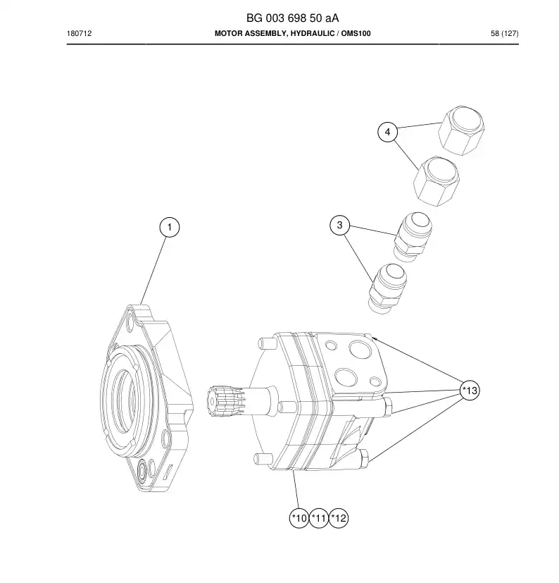 88144189a 881 441 89a Hexagon head bolt - Sandvik Technical Drawing