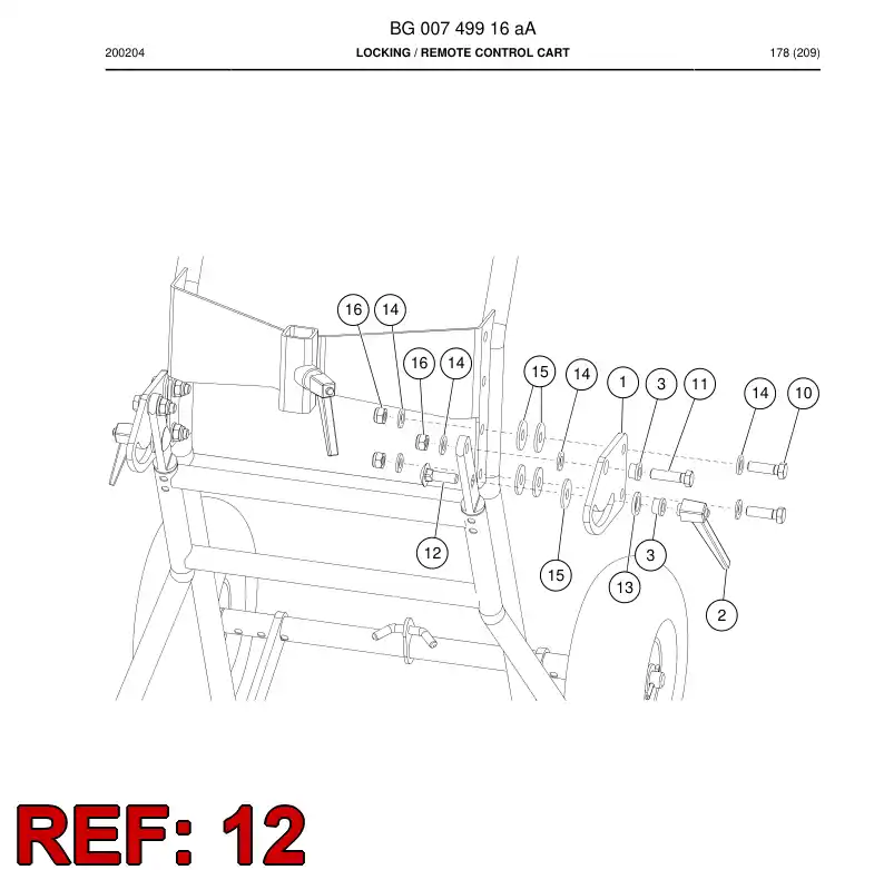 88150999 881 509 99 SCREW - Sandvik Technical Drawing