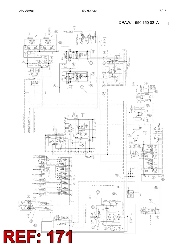 88168179 881 681 79 HOSE ASSY - Sandvik Technical Drawing