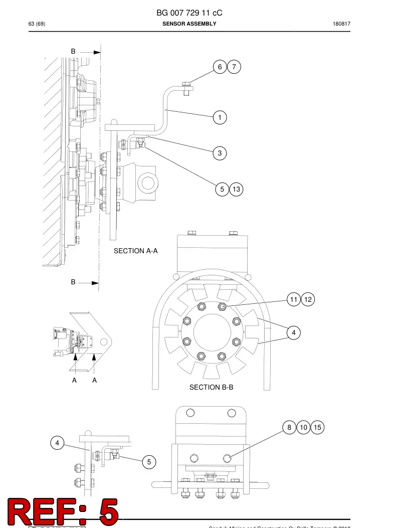 88169879a 881 698 79a Switch, Proximity, Inductive - Sandvik Technical Drawing