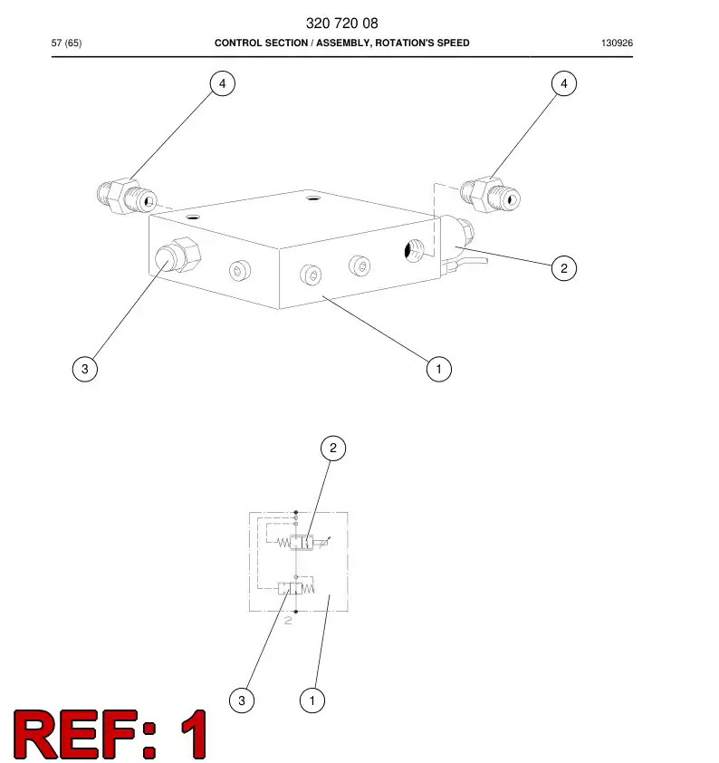 88171139 881 711 39 CHASSI - Sandvik Technical Drawing