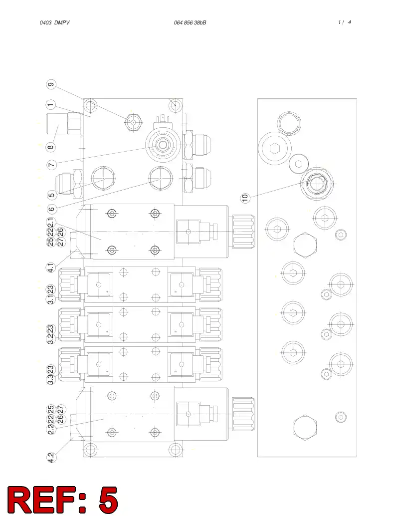 88178899 881 788 99 CHECK VALVE - Sandvik Technical Drawing