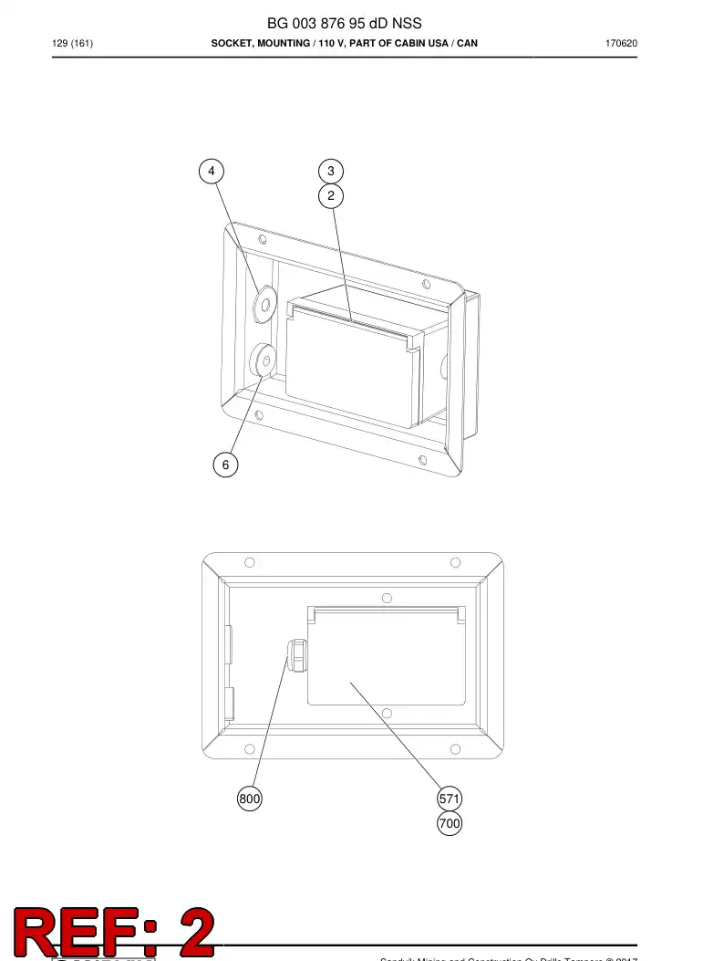 88190469a 881 904 69a Housing - Sandvik Technical Drawing