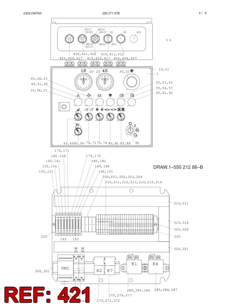 88211209 882 112 09 RUBBER GASKET - Sandvik Technical Drawing