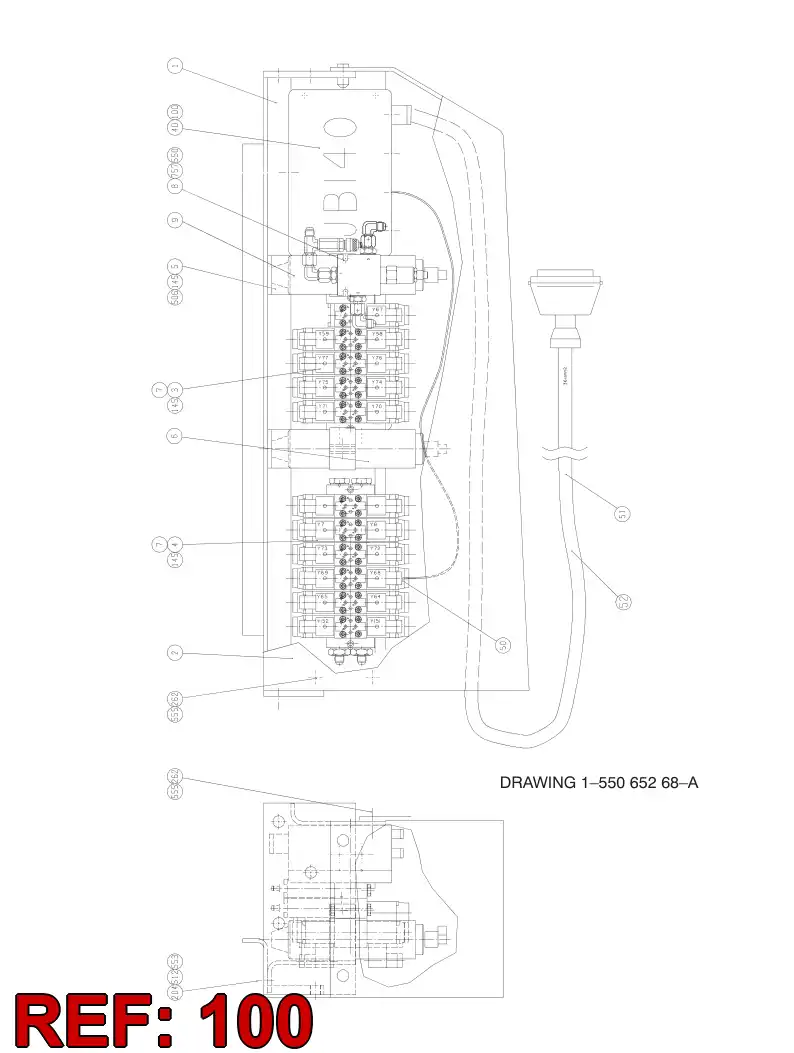 88211879 882 118 79 Hexagon head screw - Sandvik Technical Drawing