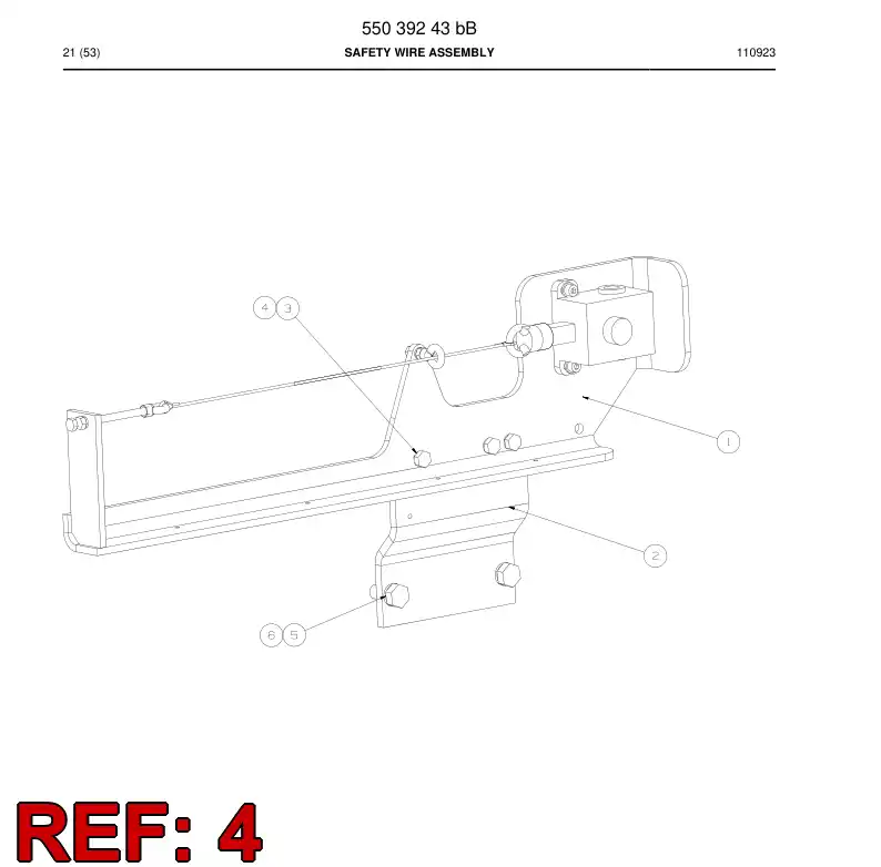88212759a 882 127 59a Hoist - Sandvik Technical Drawing