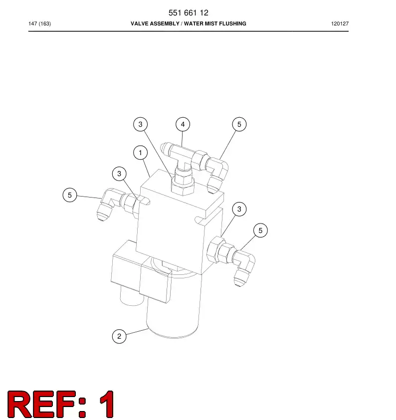 88216409 882 164 09 Body - Sandvik Technical Drawing