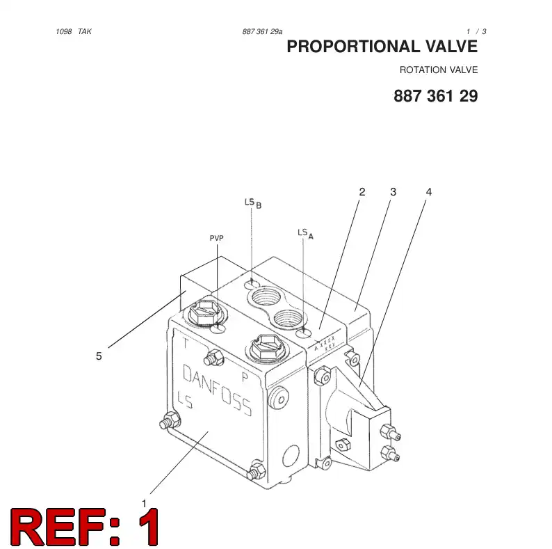 88219699 882 196 99 PUMP SIDE MODULE - Sandvik Technical Drawing