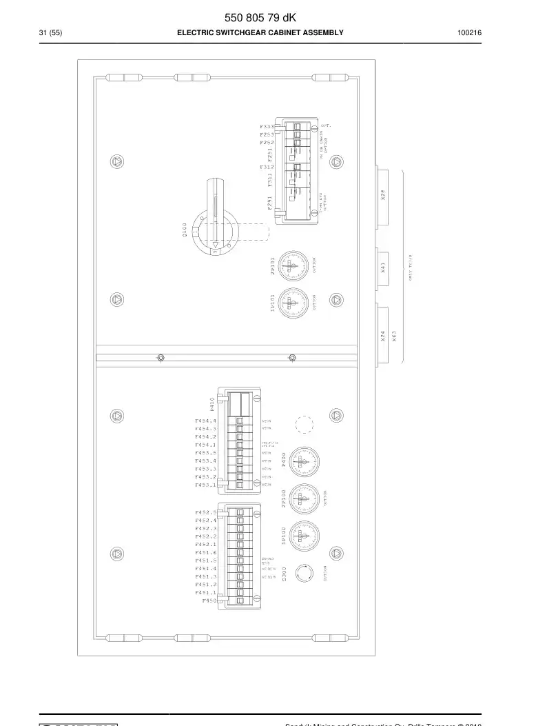 88229599b 882 295 99b Handle - Sandvik Technical Drawing