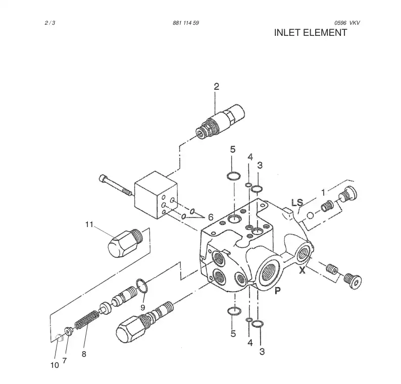 88231709 882 317 09 SEAL KIT - Sandvik Technical Drawing
