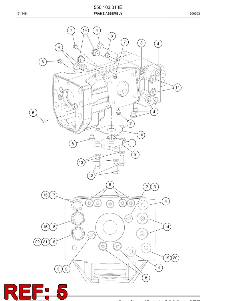 88232279b 882 322 79b Pin, Spring - Sandvik Technical Drawing